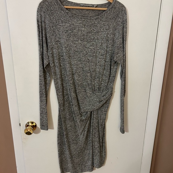 Gray Long Sleeve Dress - Picture 1 of 2